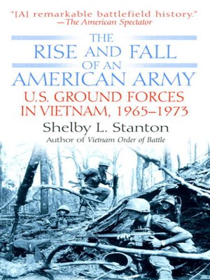 cover image of The Rise and Fall of an American Army